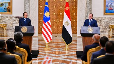السيسي يكشف مجالات التعاون بين مصر وماليزيا وتحقيق الشراكة الاستراتيجية 