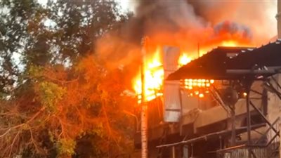 السيطرة على حريق محال ومسجد بحلقة السمك في الزيتون