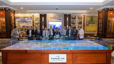 لجنة النقل والمواصلات بمجلس النواب تتفقد ميناء الإسكندرية