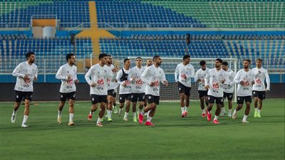 منتخب مصر يخوض أول تدريباته باستاد الدفاع الجوي، وتغيير موعد مباراة بتسوانا (صور)
