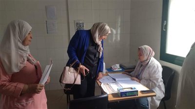 وكيلة صحة دمياط تتفقد وحدتي الجبايلة وقسم ثالث 