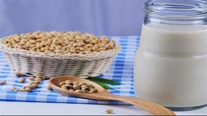حليب الصويا 