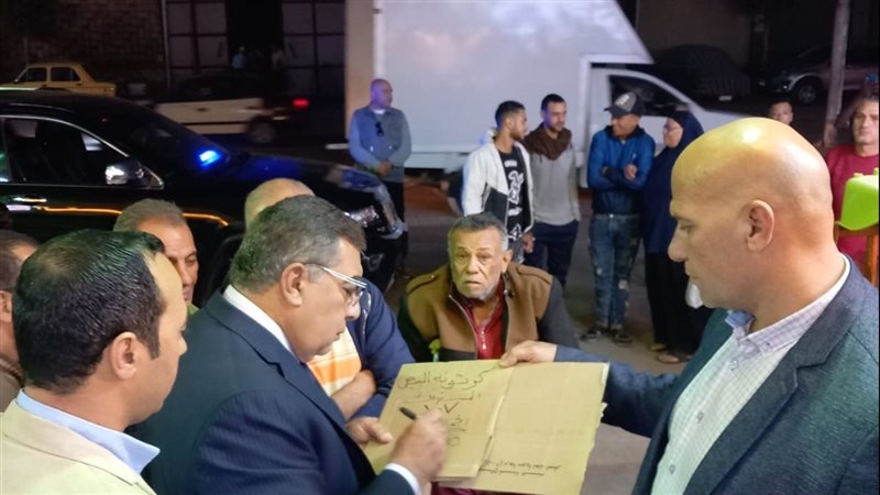 جولة محافظ الدقهلية،