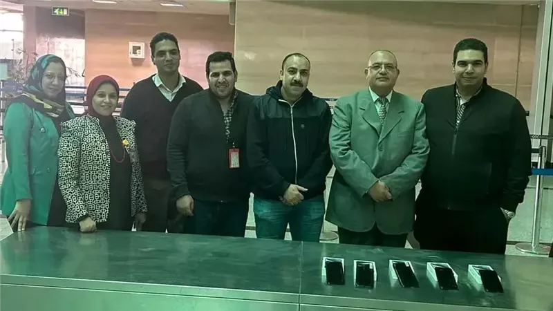 المضبوطات بحوزة رجال