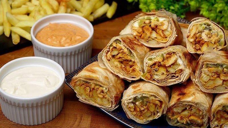 شاورما الفراخ 