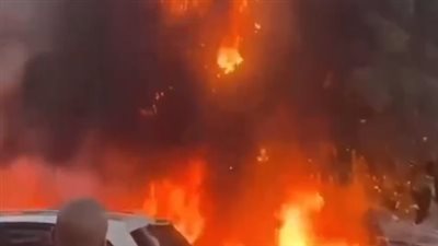 ربع مليون جنيه خسائر، نتيجة معاينة حريق محلات سمك ومسجد في الزيتون