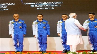 إرسال رائد فضاء هندي بصاروخ أمريكي للمحطة الدولية في 2025