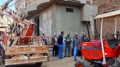 إزالة 28 حالة تعدي بالبناء على الأرض الزراعية بالشرقية 