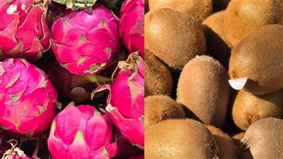 أغلى أنواع الفواكه في سوق الجملة بأكتوبر.. الكيوي بـ 900 جنيه و«التنين» بـ200.. الدراجون فروت «بالقائمة».. وهذه أبرز أسباب ارتفاع أسعارها (فيديو وصور)