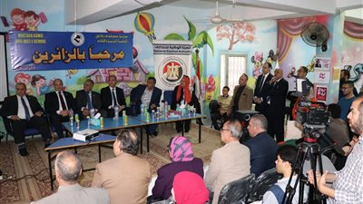 جولة للوطنية للانتخابات بالمدارس للتوعية بأهمية الديمقراطية 