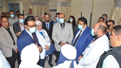 افتتاح قسم العناية المركزة بمستشفى جهينة المركزي في سوهاج 