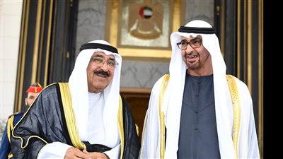 رئيس الإمارات وأمير الكويت يؤكدان دعمهما لجميع مبادرات وقف إطلاق النار بغزة
