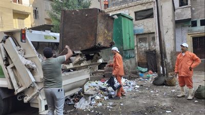 رفع 610 أطنان مخلفات من شوارع المنصورة 