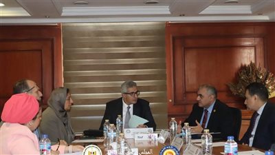 أمين عام المجلس الأعلى للجامعات يترأس اجتماع مجلس إدارة مركز الخدمات الإلكترونية