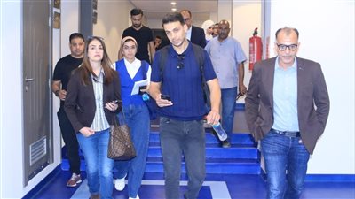 اللجنة المنظمة لتصفيات شمال أفريقيا للكرة تتفقد استاد هيئة قناة السويس (صور)