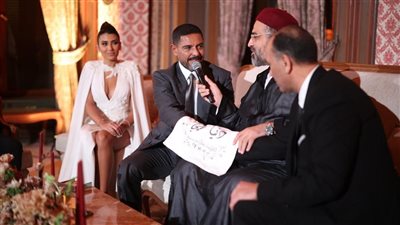 المايسترو هاني فرحات يحتفل بعقد قرانه على دنيا جمعة