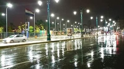 أمطار خفيفة وأجواء شتوية على دمياط