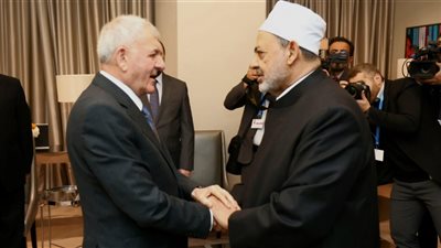 شيخ الأزهر يلتقي الرئيس العراقي في أذربيجان ويطالبان بضرورة وقف العدوان على غزة ولبنان 