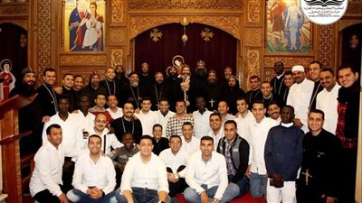 وفد إكليريكية المحرق يزور إيبارشية بني مزار والبهنسا