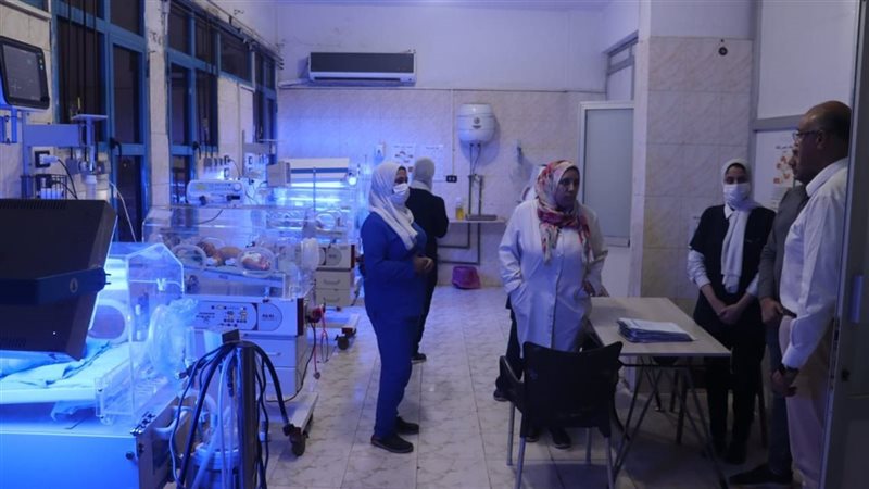 محافظ القليوبية خلال
