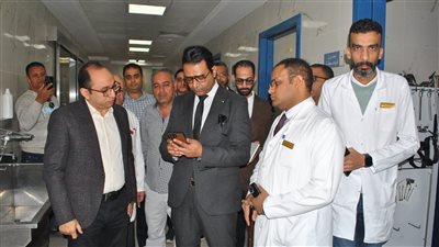 وكيل صحة سوهاج يتفقد سير العمل بمستشفى طهطا العام