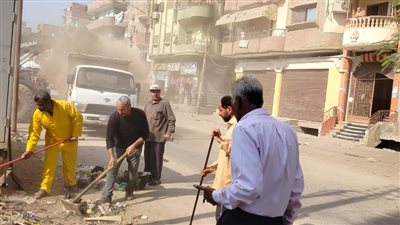 حملات مكبرة لتنفيذ أعمال النظافة بشوارع الزقازيق