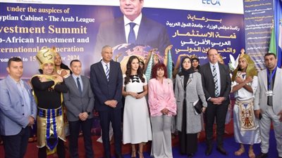 محافظ أسوان يفتتح مؤتمر الاستثمار العربى الإفريقى والتعاون الدولي (صور)