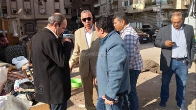 حملة لرفع الإشغالات ومداهمة أماكن النباشين في المنصورة بالدقهلية