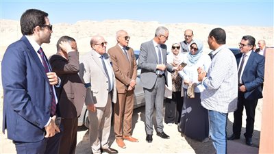 جامعة سوهاج تستقبل لجنة المجلس الأعلى للجامعات الأهلية