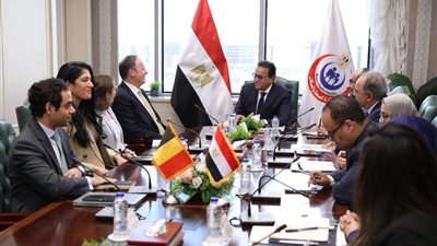وزير الصحة يستقبل سفير بلجيكا لدى مصر لبحث أوجه التعاون المشترك
