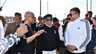 وزير الرياضة ومحافظ شمال سيناء يفتتحان أعمال تطوير مركز شباب المساعيد