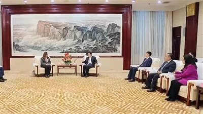 وزيرة التنمية المحلية تناقش مع وفد صيني تطوير منظومة النقل المستدام