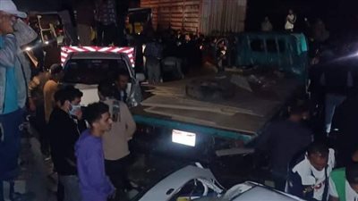 أسماء المصابين في حادث أتوبيس وسيارة نقل علي طريق المطرية بورسعيد 