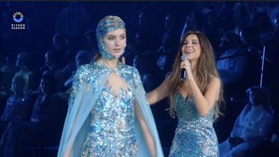 نانسي عجرم تحيي حفل مصمم الأزياء العالمي إيلي صعب بالسعودية (صور)