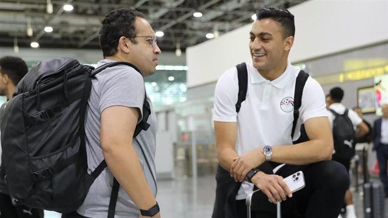 بعثة منتخب مصر تغادر