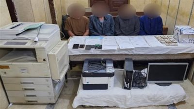 ضبط تشكيل عصابي لتزوير المحررات الرسمية في أسيوط 