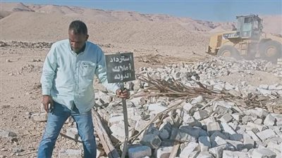 استرداد 5 حالات تعدٍ على أراضي أملاك الدولة غرب الأقصر (صور)