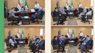 محافظ الشرقية يلتقي نواب البرلمان لاستعراض مشاكل المواطنين 