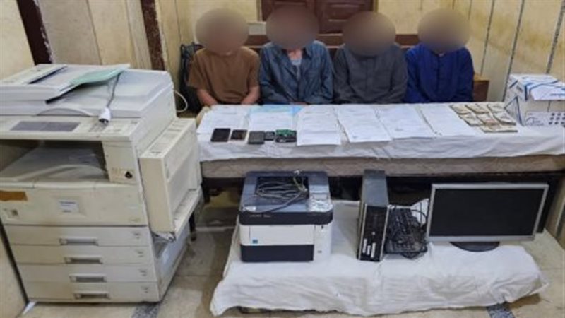 ضبط تشكيل عصابى بأسيوط