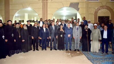 نائب محافظ الأقصر يشارك في احتفالات دير مارجرجس (صور)