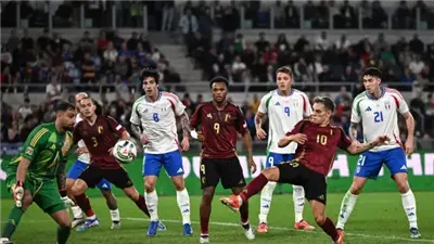 التشكيل الرسمي لمباراة بلجيكا ضد إيطاليا في دوري الأمم الأوروبية