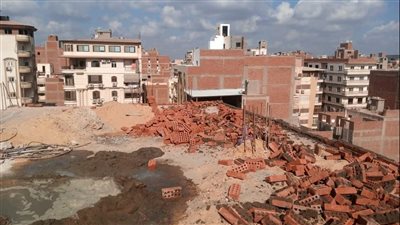 حملات على العقارات المخالفة فى المنصورة (صور) 