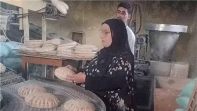 حملة مكبرة على المخابز بدكرنس في الدقهلية (صور)