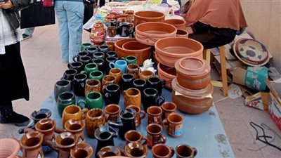 الفيوم تنظم معرضا للحرف اليدوية والتراثية بجامعة 6 أكتوبر (صور)