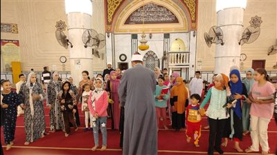 افتتاح مسجد المدينة المنورة بالسنبلاوين 