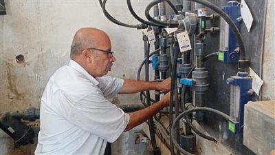 رئيس مياه القناة: نجاح التجارب العملية على منظم الكلور الجديد بمحطة بورفؤاد (صور) 