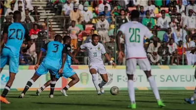 مجموعة مصر، تعادل موريتانيا مع بوتسوانا 1/1 بتصفيات أمم أفريقيا 