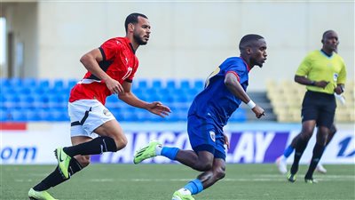 كاب فيردي يتقدم على منتخب مصر بهدف رودريجز بعد 6 دقائق من بداية اللقاء