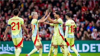 إسبانيا تفوز على الدنمارك 2-1 في دوري الأمم الأوروبية (صور) 