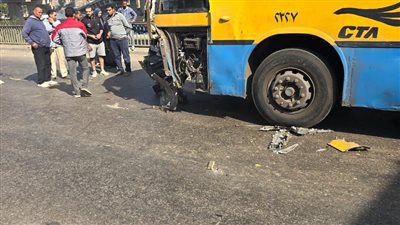 إصابة 3 أشخاص في حادث تصادم بالقليوبية